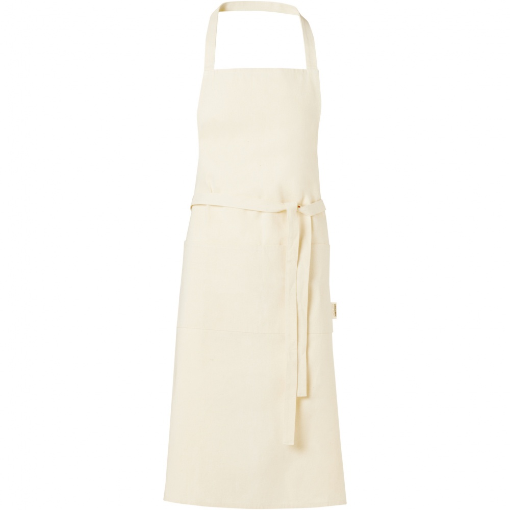 Logo trade promotional giveaways image of: Orissa 200 g/m² organic cotton apron