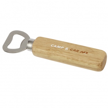 Logo trade promotional giveaways picture of: Brama wooden bottle opener