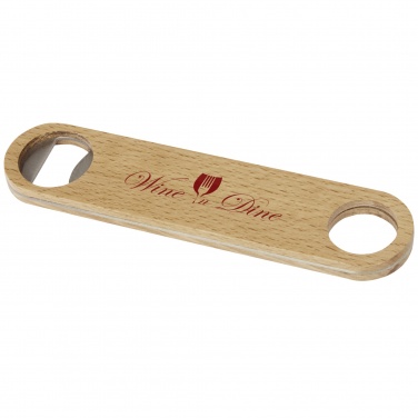 Logotrade promotional merchandise image of: Origina wooden bottle opener