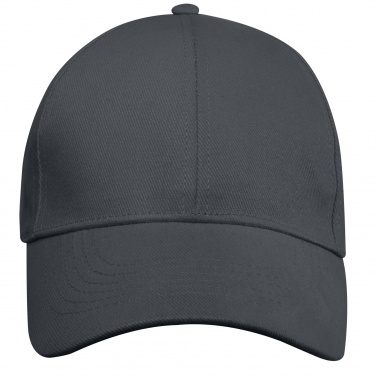 Logo trade promotional merchandise photo of: Trona 6 panel GRS recycled cap