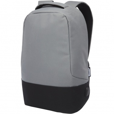 Logo trade advertising product photo of: Cover GRS RPET anti-theft backpack 18L