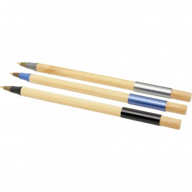 Logo trade corporate gifts picture of: Kerf 3-piece bamboo pen set