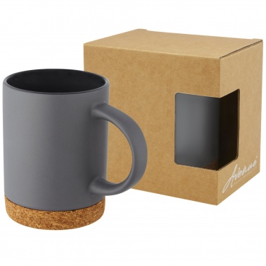 Logotrade promotional products photo of: Neiva 425 ml ceramic mug with cork base