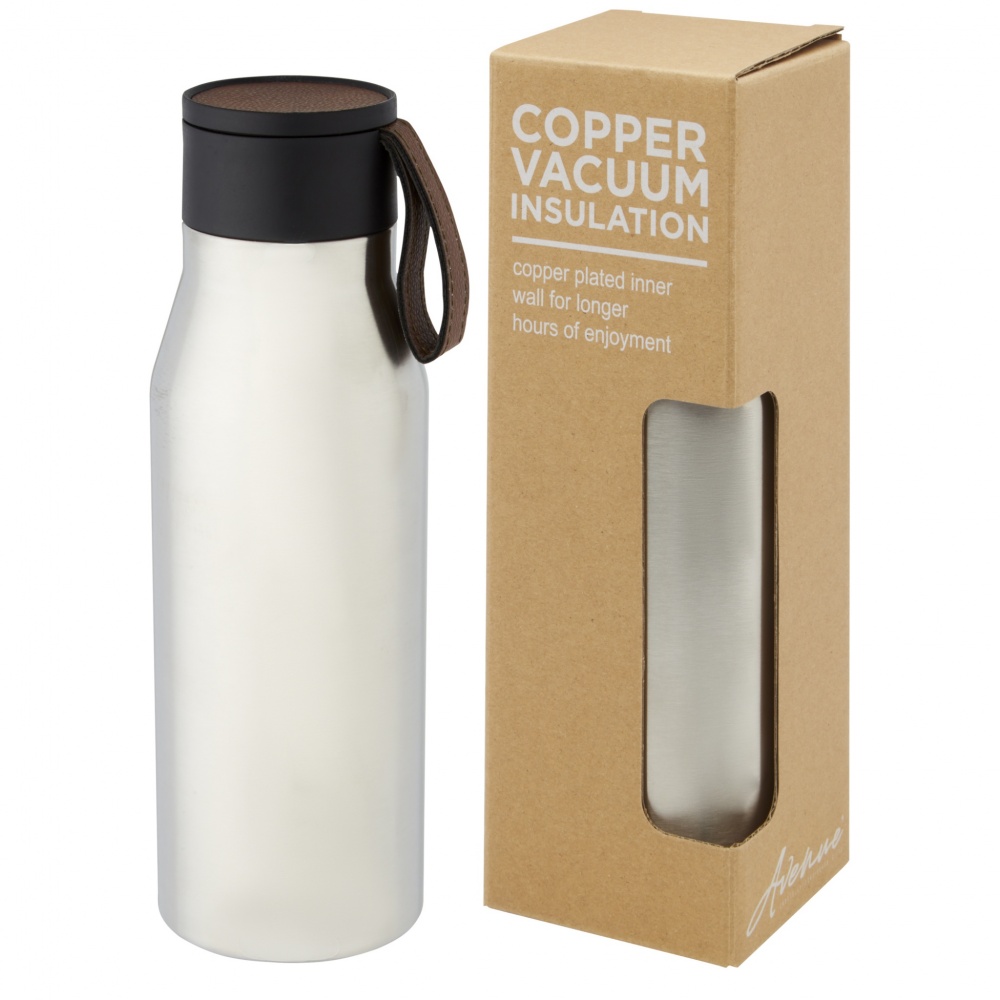 Logo trade advertising products picture of: Ljungan 500 ml copper vacuum insulated stainless steel bottle