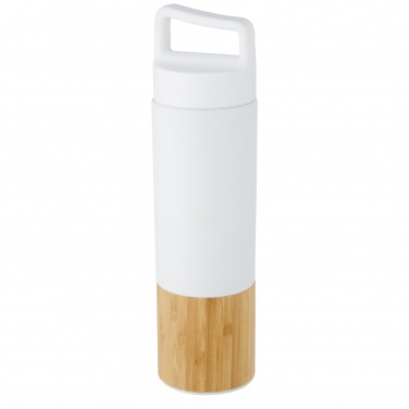 Logotrade advertising product image of: Torne 540 ml  stainless steel bottle with bamboo outer wall