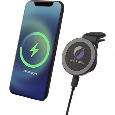 Logotrade promotional merchandise picture of: Magclick 10W wireless magnetic car charger