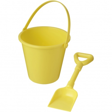 Logo trade promotional merchandise photo of: Tides recycled beach bucket and spade