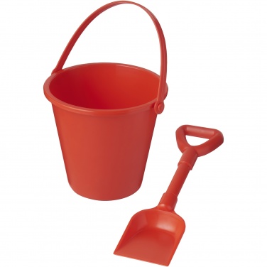 Logotrade promotional product picture of: Tides recycled beach bucket and spade