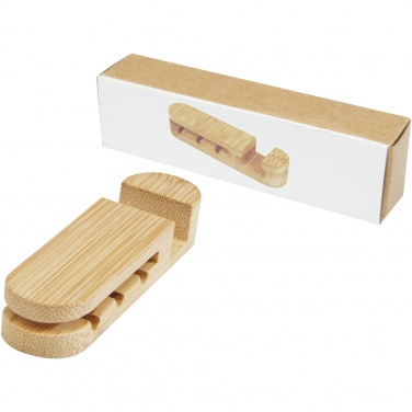 Logotrade advertising products photo of: Edulis bamboo cable manager 