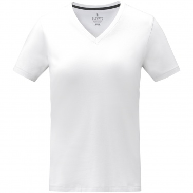 Logo trade promotional items picture of: Somoto short sleeve women's V-neck t-shirt 