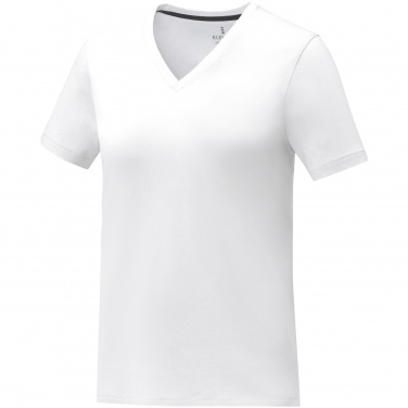 Logotrade promotional merchandise photo of: Somoto short sleeve women's V-neck t-shirt 