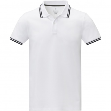 Logotrade promotional gift image of: Amarago short sleeve men's tipping polo