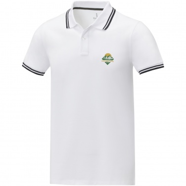 Logotrade promotional merchandise photo of: Amarago short sleeve men's tipping polo