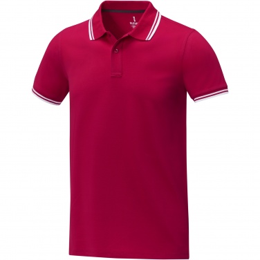 Logotrade promotional merchandise image of: Amarago short sleeve men's tipping polo