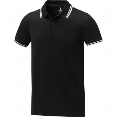 Logotrade business gifts photo of: Amarago short sleeve men's tipping polo