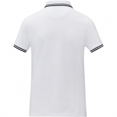 Logo trade promotional giveaways image of: Amarago short sleeve women's tipping polo