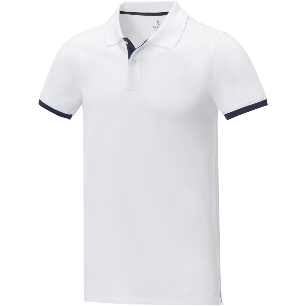 Logo trade promotional products picture of: Morgan short sleeve men's duotone polo