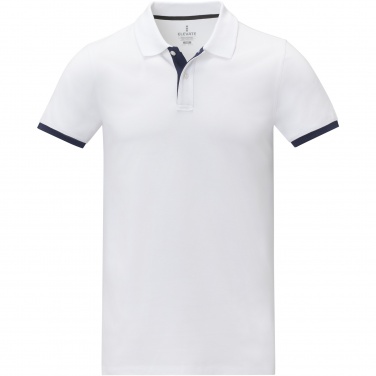 Logo trade promotional products image of: Morgan short sleeve men's duotone polo