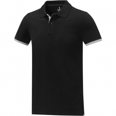 Logo trade advertising product photo of: Morgan short sleeve men's duotone polo