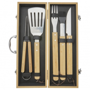 Logo trade promotional merchandise photo of: Churras 5-piece BBQ set