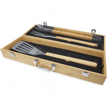 Logo trade business gift photo of: Assadus 3-piece BBQ set