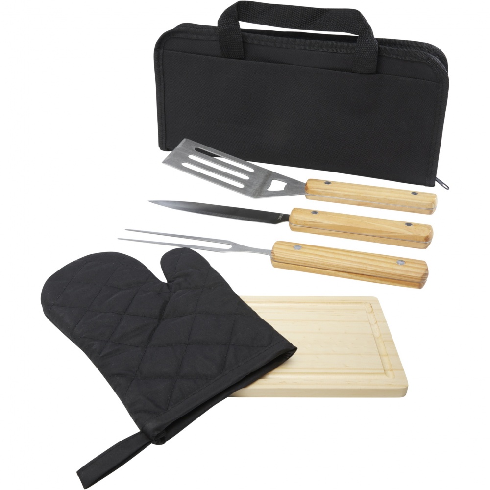 Logotrade promotional merchandise image of: Gratar 5-piece BBQ set