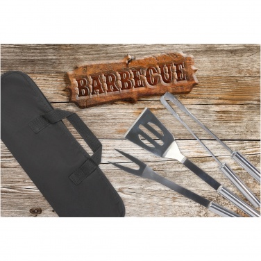 Logo trade promotional giveaway photo of: Barcabo BBQ 3-piece set