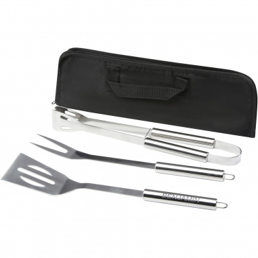 Logo trade promotional giveaways picture of: Barcabo BBQ 3-piece set