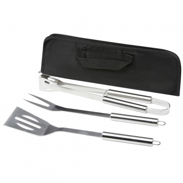 Logo trade promotional giveaways picture of: Barcabo BBQ 3-piece set