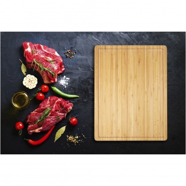 Logo trade promotional items image of: Fet bamboo steak cutting board