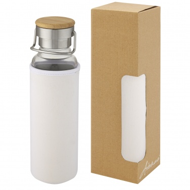 Logo trade promotional merchandise picture of: Thor 660 ml glass bottle with neoprene sleeve