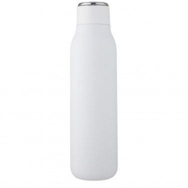 Logo trade promotional product photo of: Marka 600 ml copper vacuum insulated bottle with metal loop