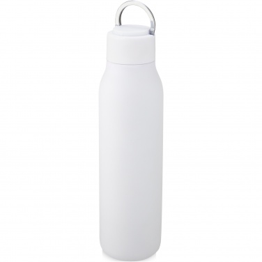 Logo trade promotional giveaways image of: Marka 600 ml copper vacuum insulated bottle with metal loop