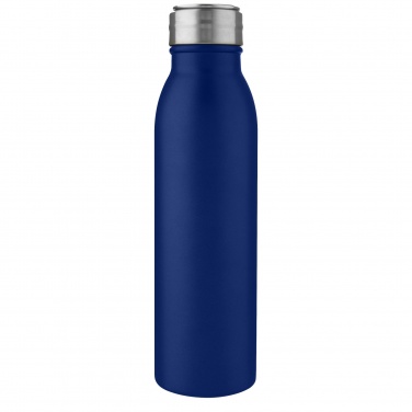 Logo trade promotional giveaways image of: Harper 700 ml stainless steel water bottle with metal loop