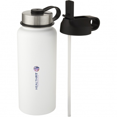 Logo trade promotional merchandise picture of: Supra 1 L copper vacuum insulated sport bottle with 2 lids