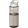 H2O Active® Base Tritan™ 650 ml spout lid sport bottle, Charcoal / White