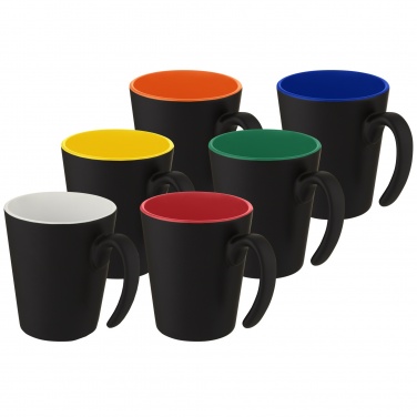 Logo trade promotional giveaways image of: Oli 360 ml ceramic mug with handle