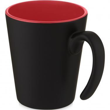 Logo trade promotional merchandise image of: Oli 360 ml ceramic mug with handle