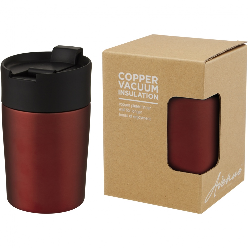 Logo trade corporate gifts image of: Jetta 180 ml copper vacuum insulated tumbler