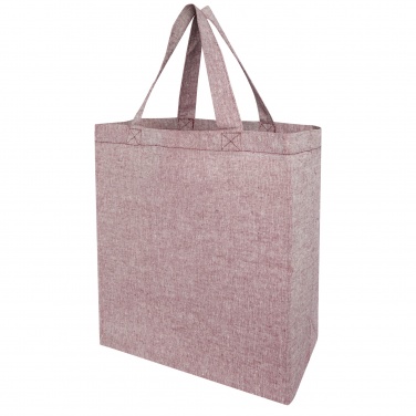 Logotrade promotional giveaway image of: Pheebs 150 g/m² recycled gusset tote bag 13L