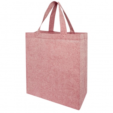 Logotrade advertising product image of: Pheebs 150 g/m² recycled gusset tote bag 13L