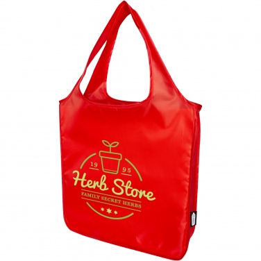 Logo trade advertising products image of: Ash RPET large foldable tote bag 14L