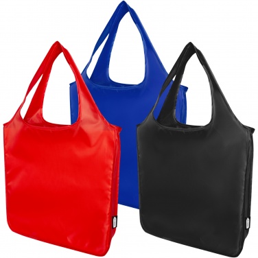 Logotrade corporate gift image of: Ash RPET large foldable tote bag 14L