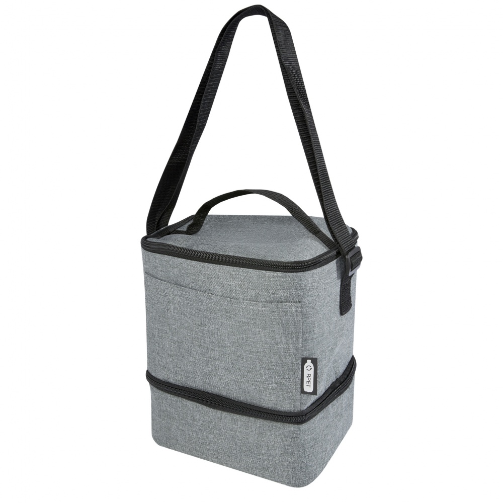 Logo trade corporate gift photo of: Tundra 9-can GRS RPET lunch cooler bag 9L