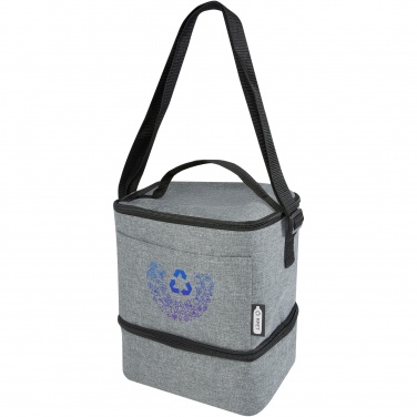 Logo trade promotional gifts image of: Tundra 9-can GRS RPET lunch cooler bag 9L