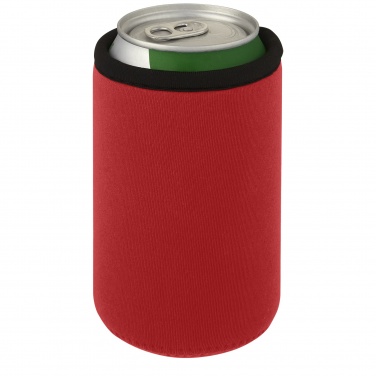 Logo trade promotional giveaways image of: Vrie recycled neoprene can sleeve holder