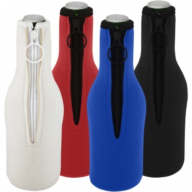 Logo trade corporate gift photo of: Fris recycled neoprene bottle sleeve holder