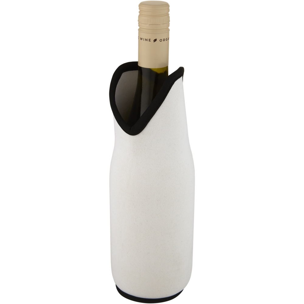 Logotrade promotional merchandise picture of: Noun recycled neoprene wine sleeve holder