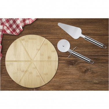 Logotrade promotional giveaway picture of: Mangiary bamboo pizza peel and tools