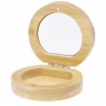 Afrodit bamboo pocket mirror, Natural